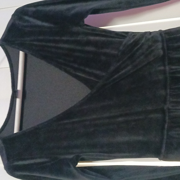 Victoria's secret velour jumpsuit black xs - Picture 4 of 6